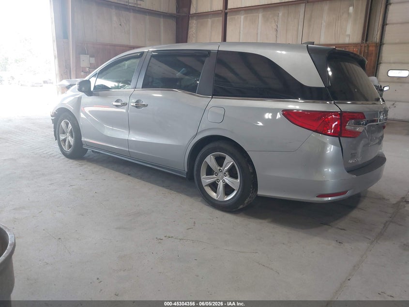Vin: 5fnrl6h70jb106227, lot: 45802219, honda odyssey ex-l 20183