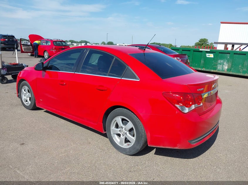 Vin: 1g1pc5sb2e7379110, lot: 45802234, chevrolet cruze 1lt auto 20143