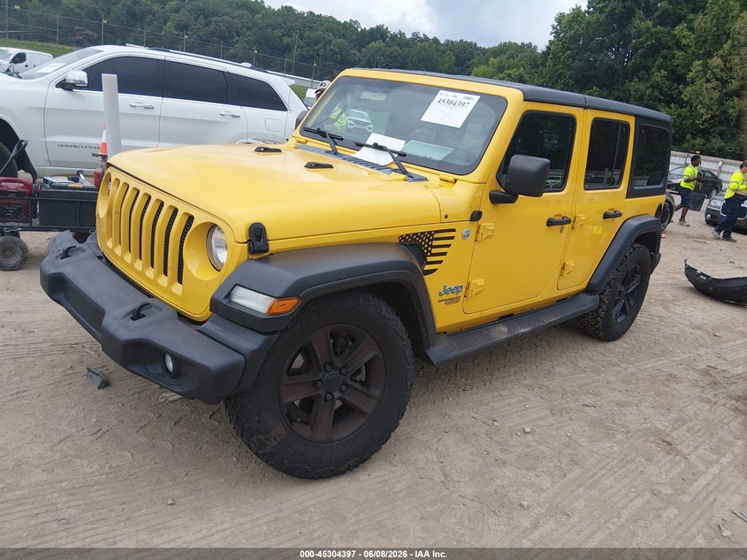 2020 JEEP WRANGLER UNLIMITED auction photo 2
