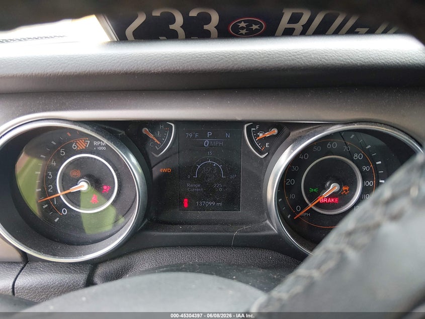 2020 JEEP WRANGLER UNLIMITED auction photo 7