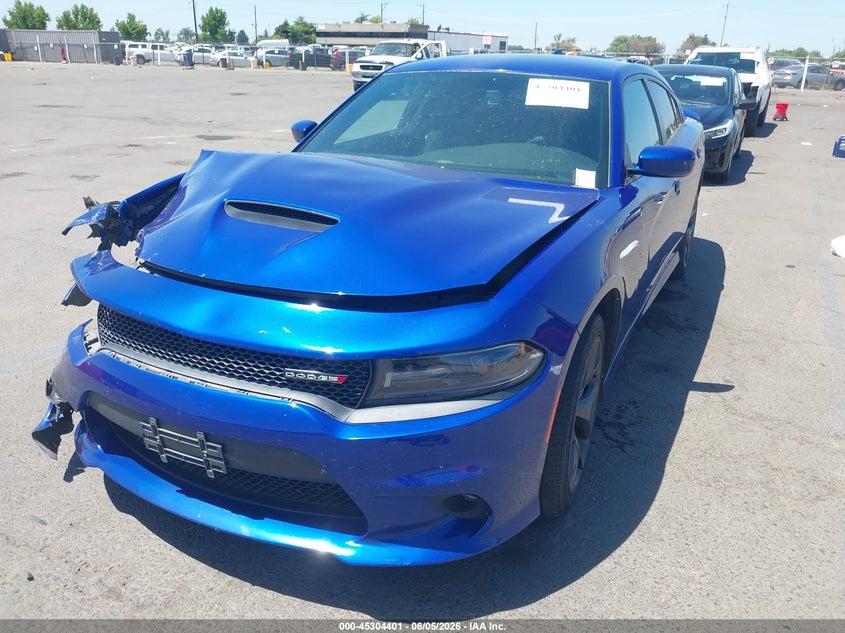 Vin: 2c3cdxhgxkh599231, lot: 45802264, dodge charger gt rwd 20192