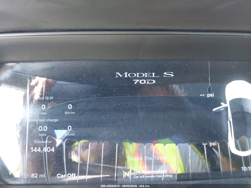 2015 TESLA MODEL S auction photo 7