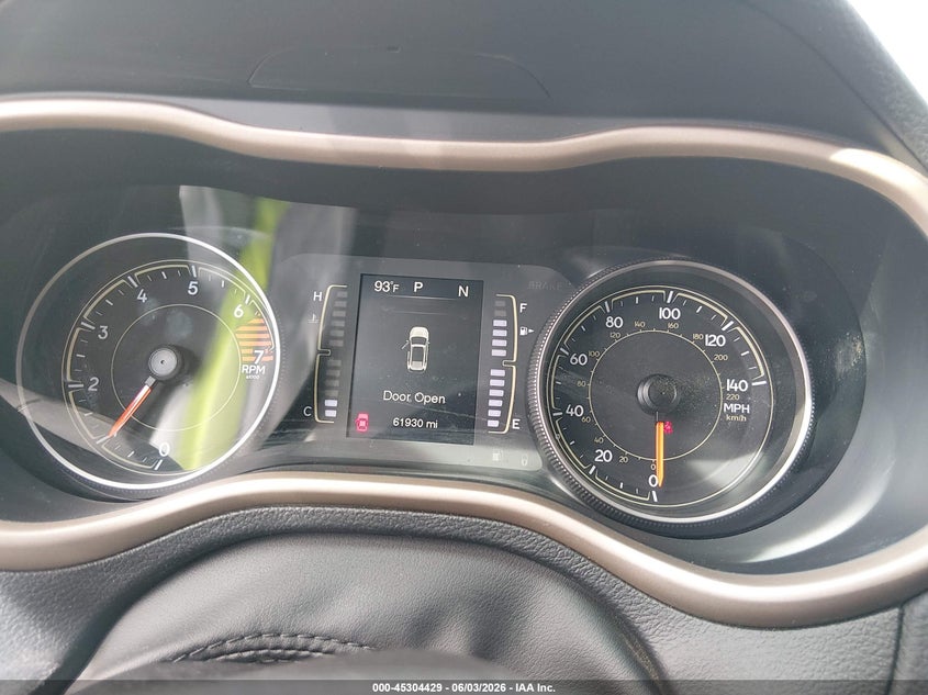2018 JEEP CHEROKEE auction photo 5