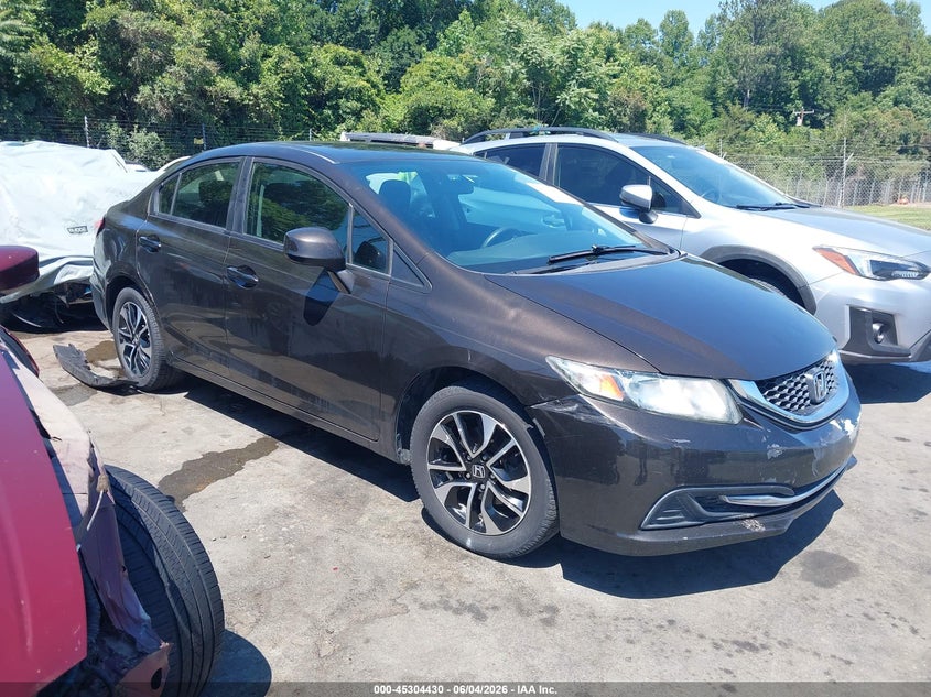 2013 Honda Civic Ex VIN: 2HGFB2F83DH509192 Lot: 45304430