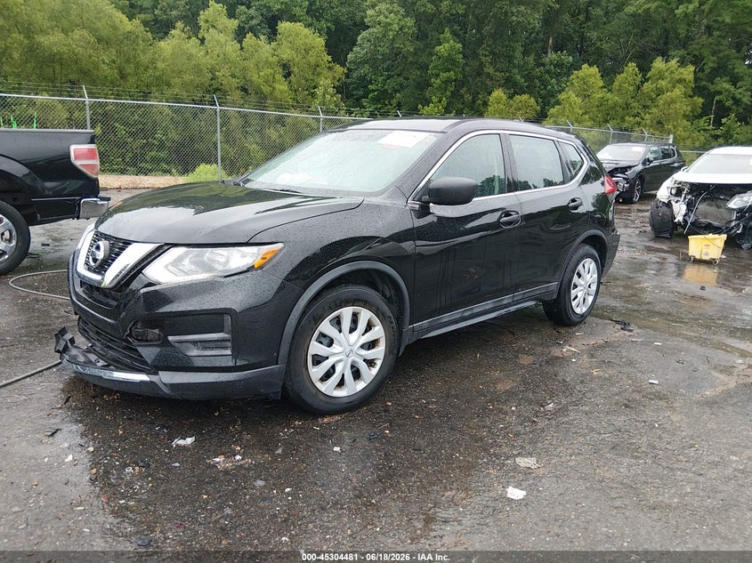 2017 NISSAN ROGUE auction photo 2