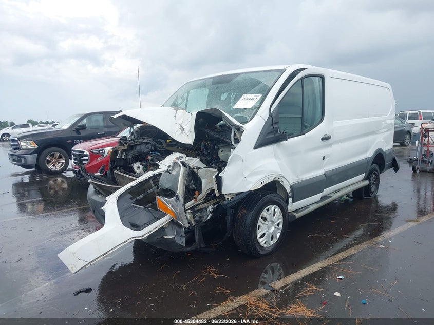 Vin: 1ftnr1zm4fka34186, lot: 45802345, ford transit-250 20152