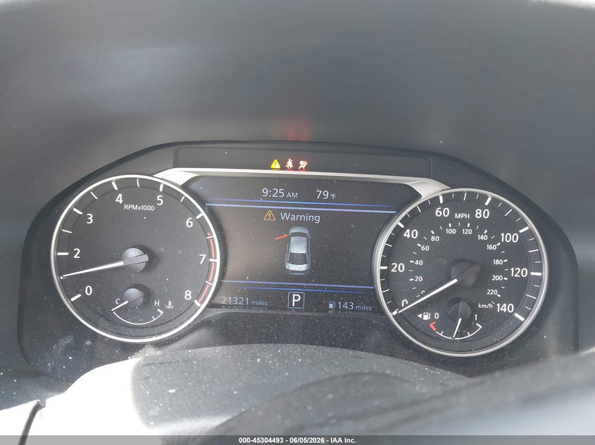 2025 NISSAN ALTIMA 2.5L I-4 DI, DOHC, V(VIN: 1N4BL4DV7SN384920