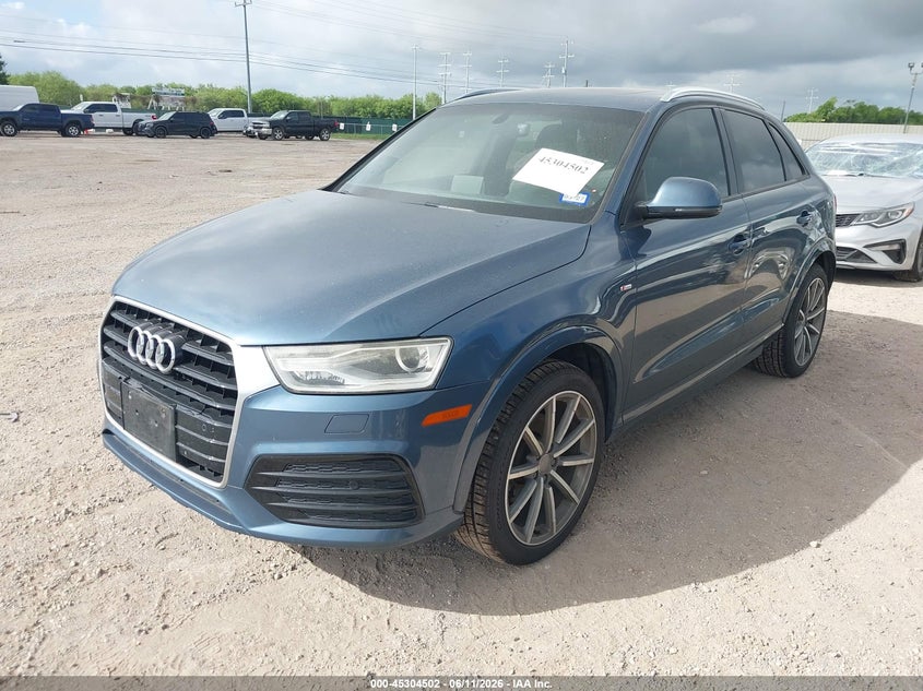 Vin: wa1bccfs2jr005993, lot: 45802365, audi q3 2.0t premium/2.0t sport premium 20182