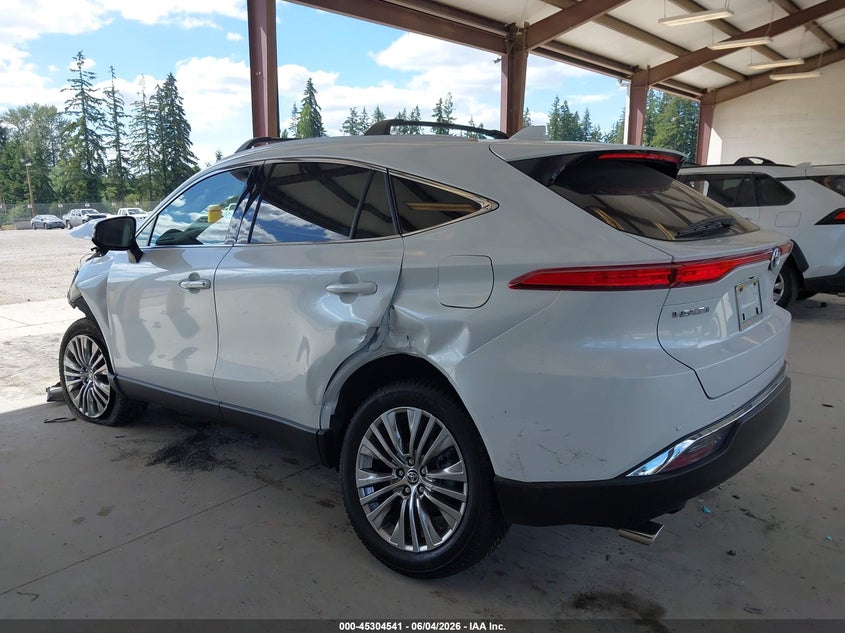 Vin: jteaaaahxpj126894, lot: 45802404, toyota venza xle 20233