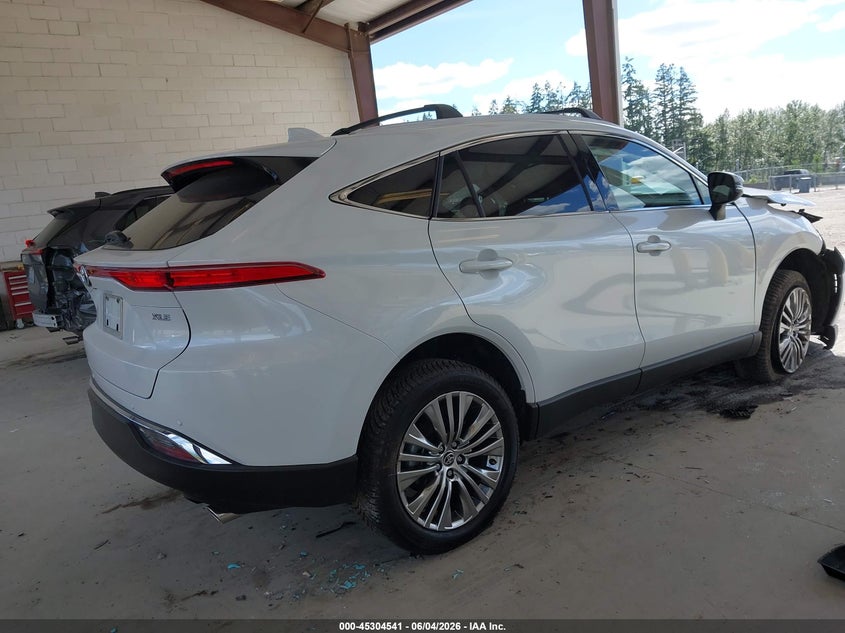 Vin: jteaaaahxpj126894, lot: 45802404, toyota venza xle 20234