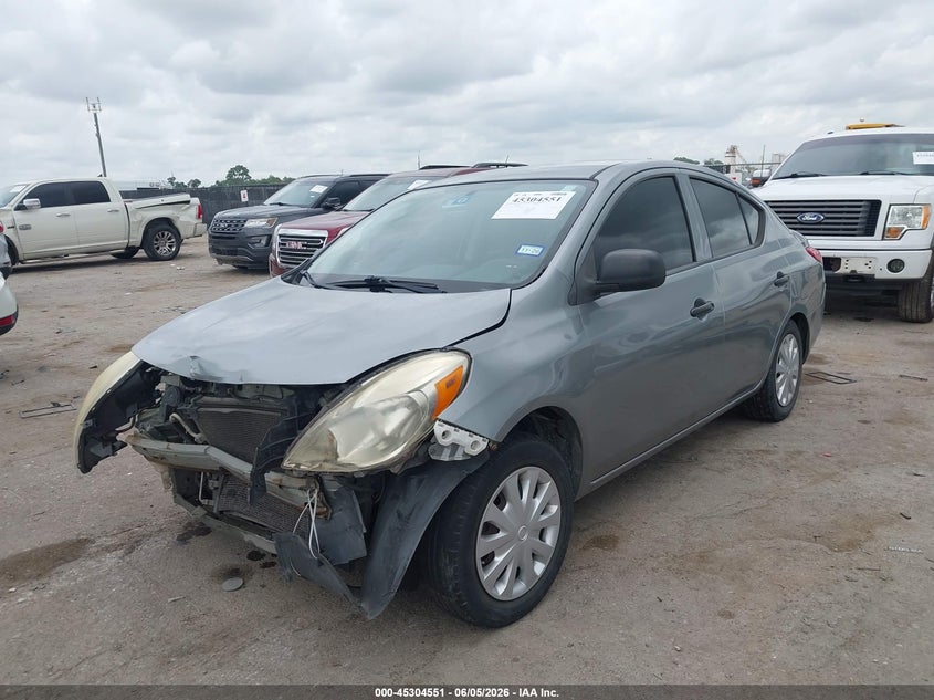 Vin: 3n1cn7ap6cl807720, lot: 45802414, nissan versa 1.6 s 20122