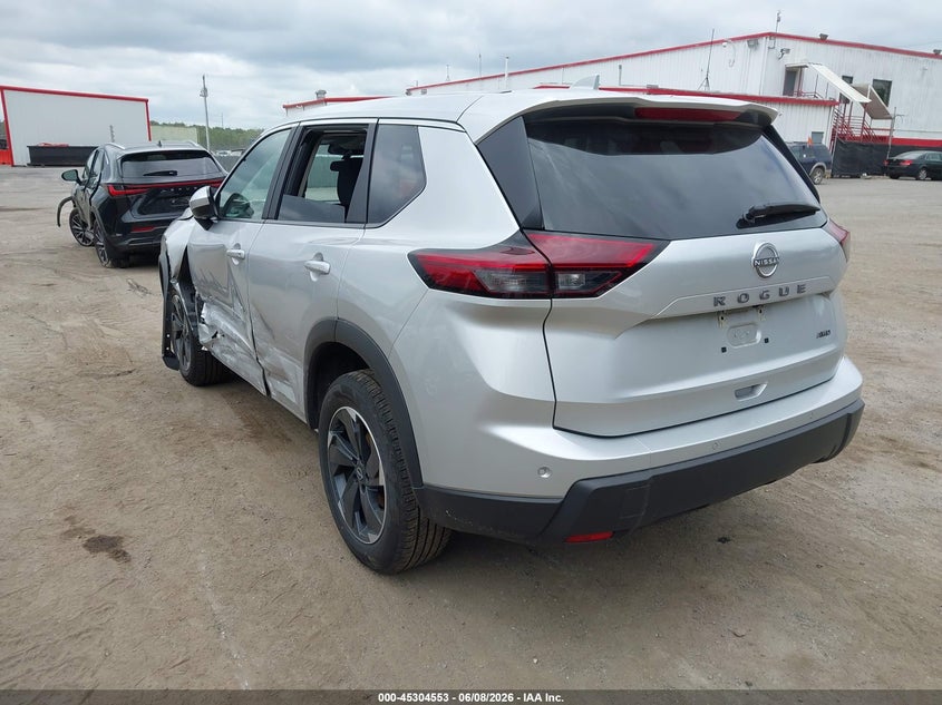 Vin: 5n1bt3bb4sc835290, lot: 45802416, nissan rogue sv intelligent awd 20253