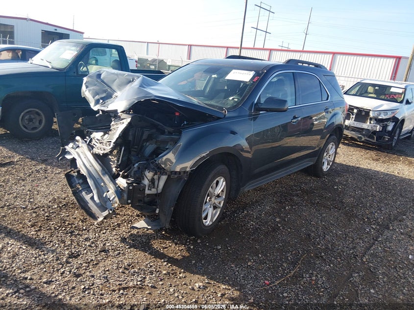 Vin: 2gnalcek0h1602640, lot: 45802422, chevrolet equinox lt 20172