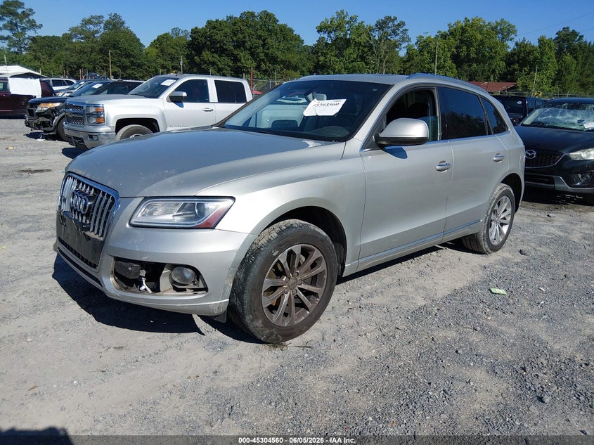 Vin: wa1cfafp4fa030539, lot: 45802423, audi q5 2.0t premium 20152