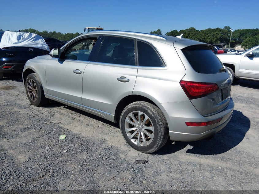 Vin: wa1cfafp4fa030539, lot: 45802423, audi q5 2.0t premium 20153