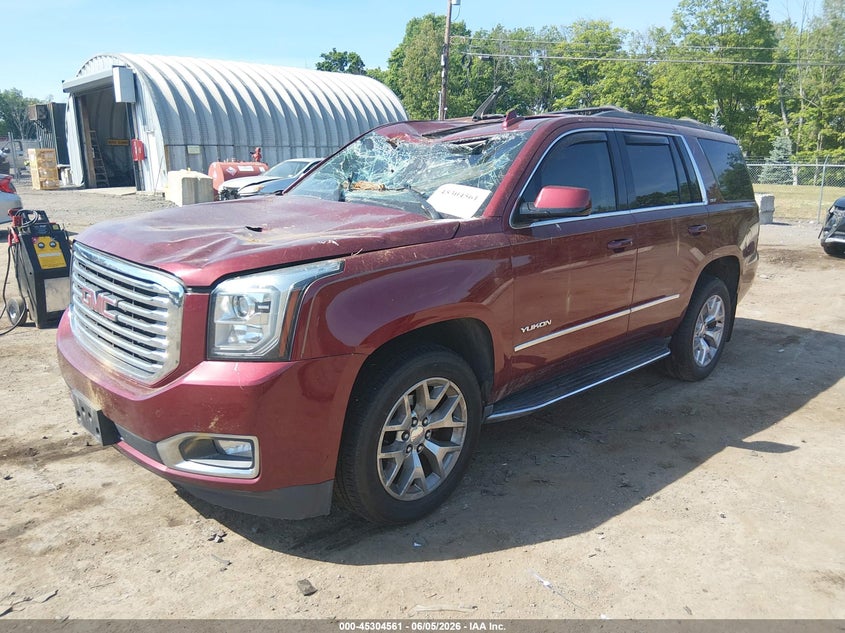 Vin: 1gks2bkc3hr346156, lot: 45802424, gmc yukon slt 20172