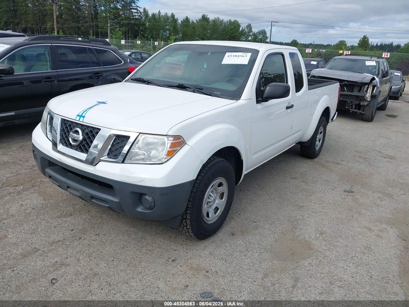 2012 Nissan Navara (frontier) 2.5 Frontier S white Lot 111045304563 Vin 1N6BD0CT9CC429575