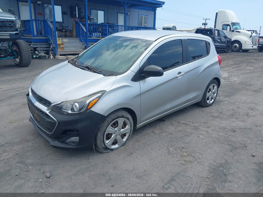 Vin: kl8cb6sa7kc724312, lot: 45802427, chevrolet spark ls cvt 20192