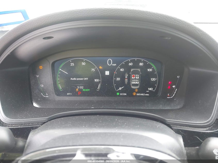 2026 HONDA CIVIC HYBRID 2.0L I-4 DI, DOHC, V(VIN: 2HGFE4F84TH308547
