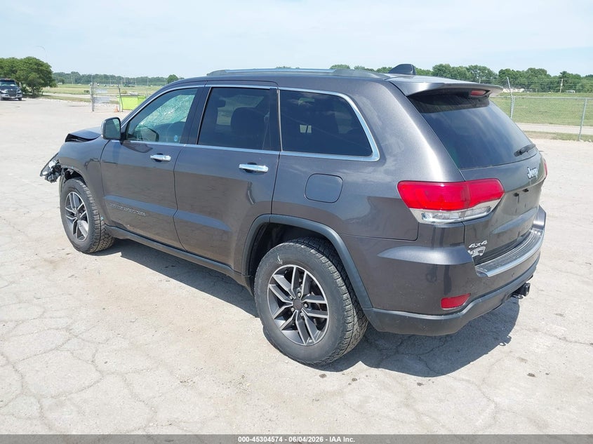 Vin: 1c4rjfbg3kc763830, lot: 45802437, jeep grand cherokee limited 4x4 20193