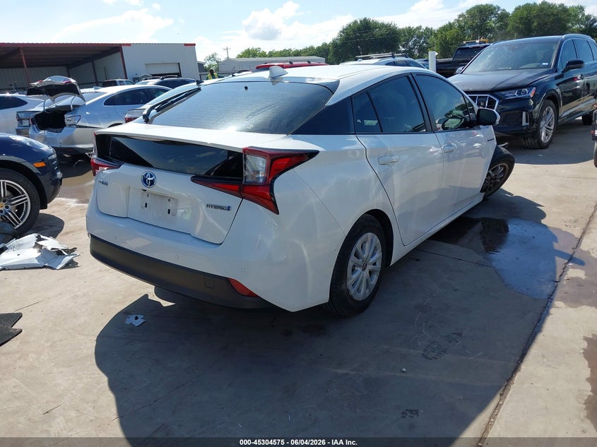 Vin: jtdkamfu0n3180142, lot: 45802438, toyota prius le 20224