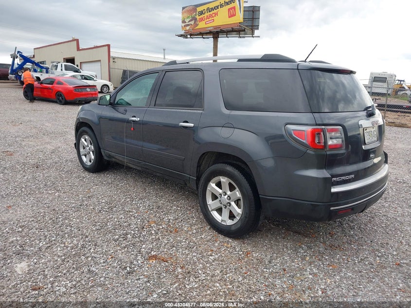 Vin: 1gkkvned2ej188920, lot: 45802440, gmc acadia sle-1 20143
