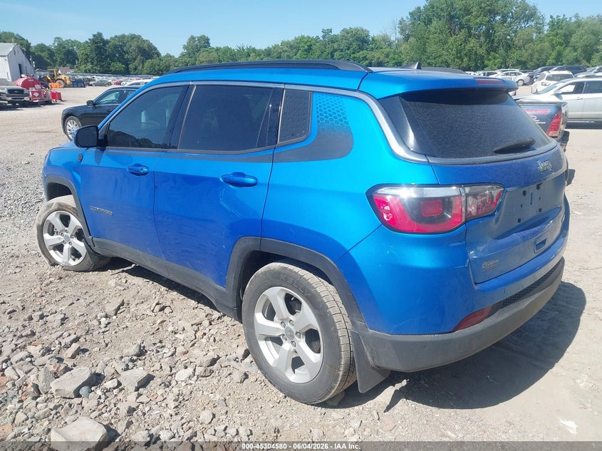 Vin: 3c4njdbb0ht666685, lot: 45802444, jeep new compass latitude 4x4 20173