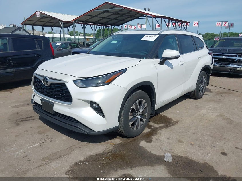 Vin: 5tdkdrbhxrs545007, lot: 45802446, toyota highlander xle 20242