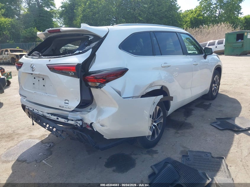 Vin: 5tdkdrbhxrs545007, lot: 45802446, toyota highlander xle 20244