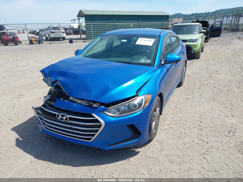 Vin: 5npd84lf3hh118494, lot: 45802453, hyundai elantra se 20172