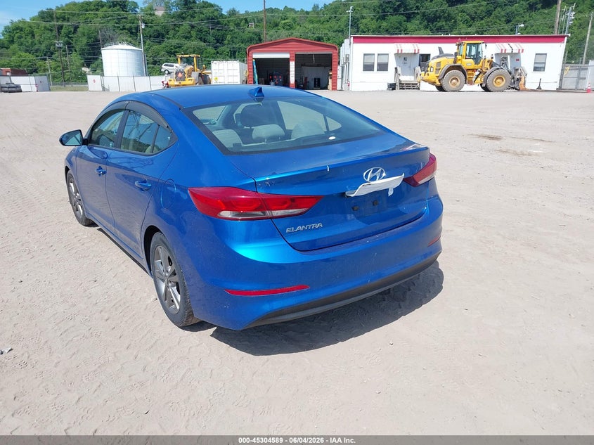 Vin: 5npd84lf3hh118494, lot: 45802453, hyundai elantra se 20173