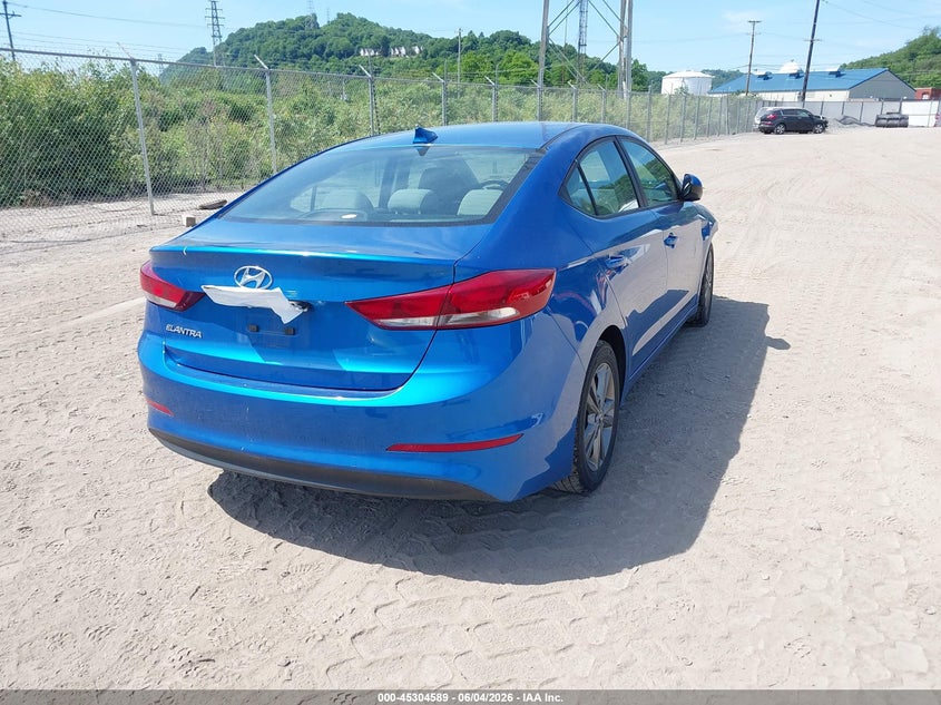 Vin: 5npd84lf3hh118494, lot: 45802453, hyundai elantra se 20174
