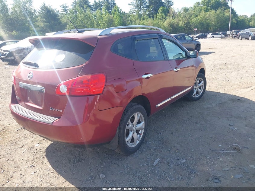 Vin: jn8as5mvxbw279060, lot: 45802454, nissan rogue sv 20114