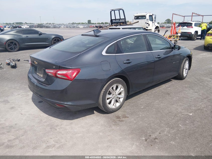 Vin: 1g1zd5st7kf208451, lot: 45802456, chevrolet malibu lt 20192