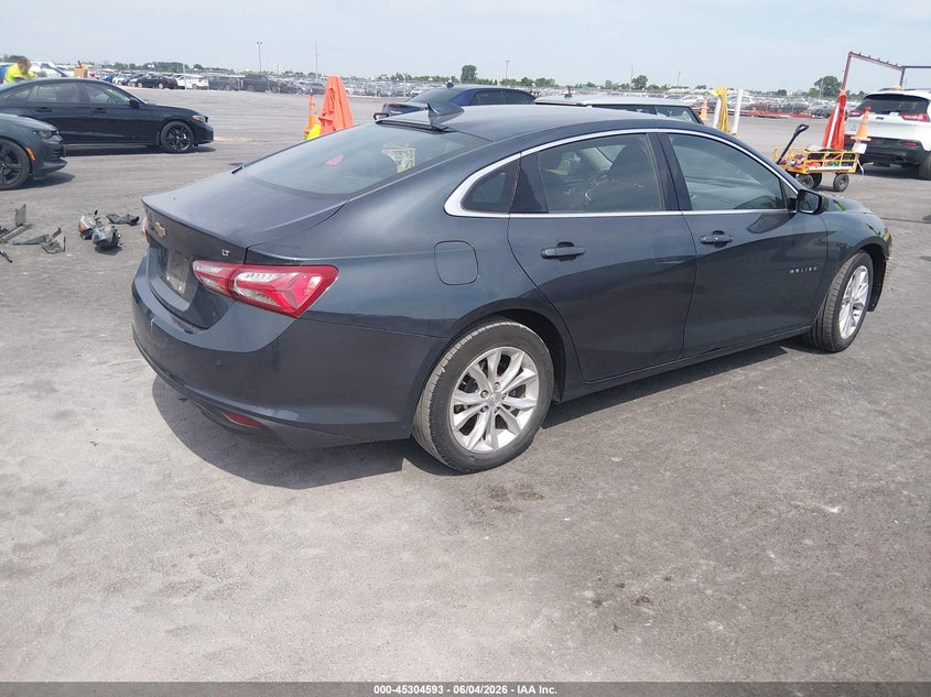 Vin: 1g1zd5st7kf208451, lot: 45802456, chevrolet malibu lt 20194