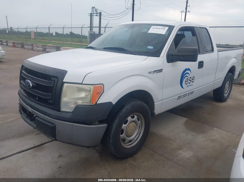 Vin: 1ftex1cmxefb00858, lot: 45802459, ford f-150 xl 20142