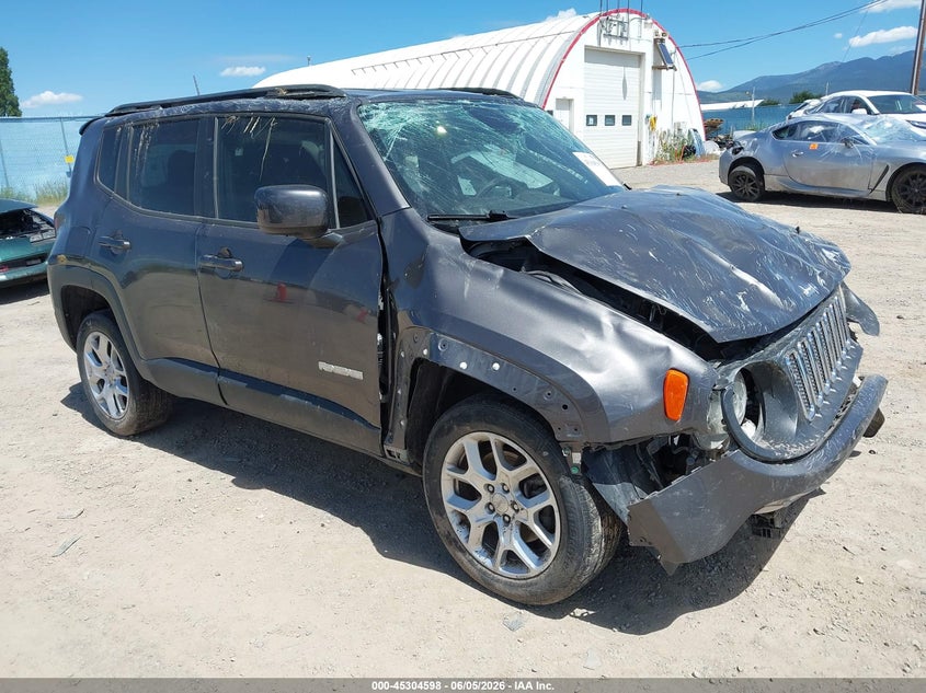 Vin: zaccjbbb0jpg87173, lot: 45802460, jeep renegade latitude 4x4 2018 img_1
