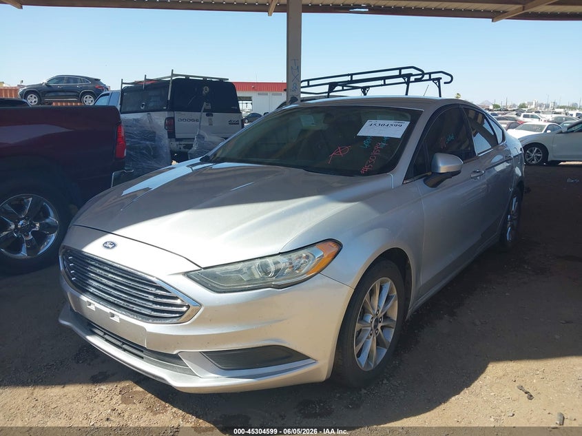 2017 Ford Fusion Se 3FA6P0HD9HR408253 photo 1