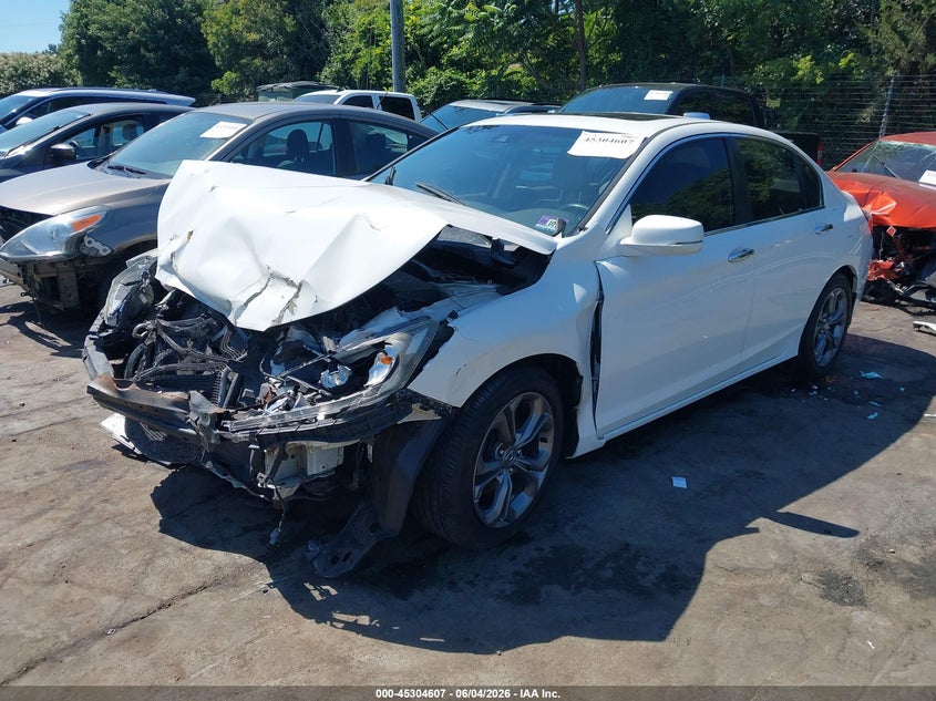 Vin: 1hgcr2f8xfa090404, lot: 45802470, honda accord ex-l 20152