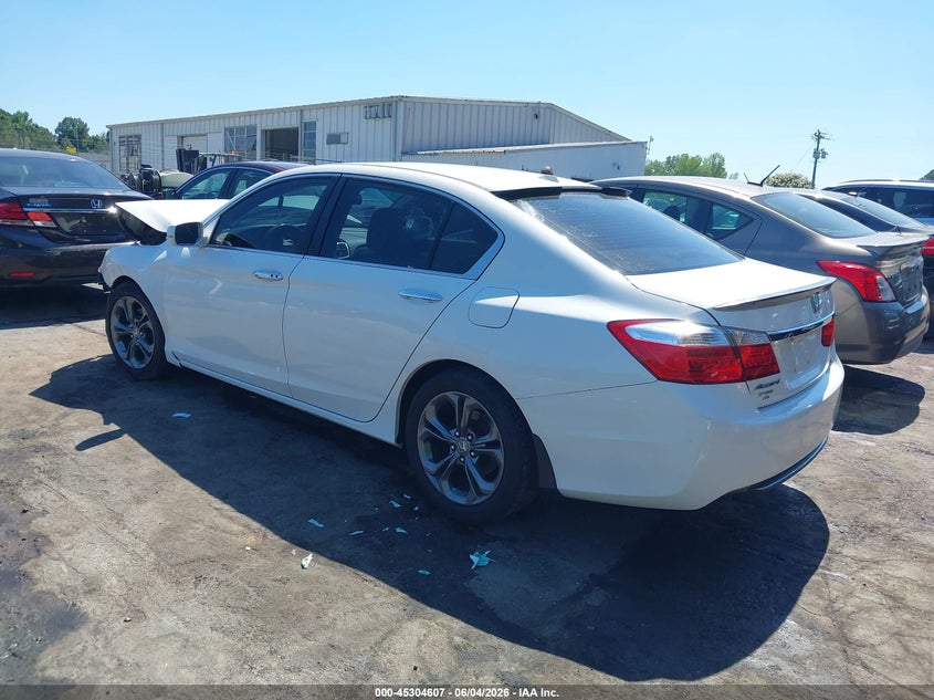 Vin: 1hgcr2f8xfa090404, lot: 45802470, honda accord ex-l 20153