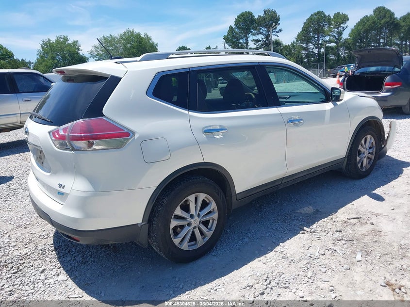 Vin: 5n1at2mt6ec836604, lot: 45802488, nissan rogue sv 20144