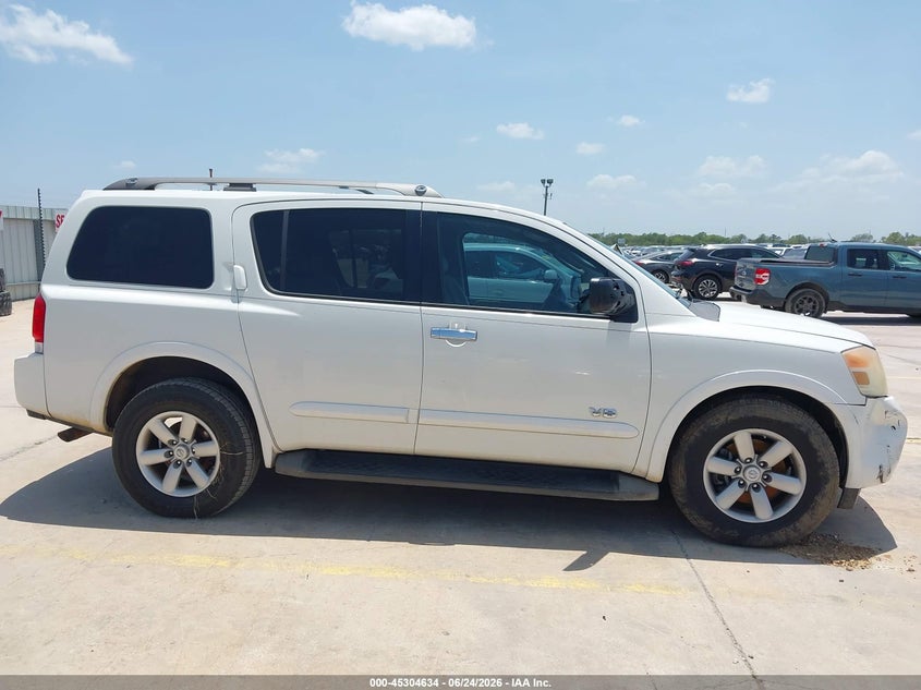 2008 Nissan Armada Se VIN: 5N1AA08D78N629676 Lot: 45304634
