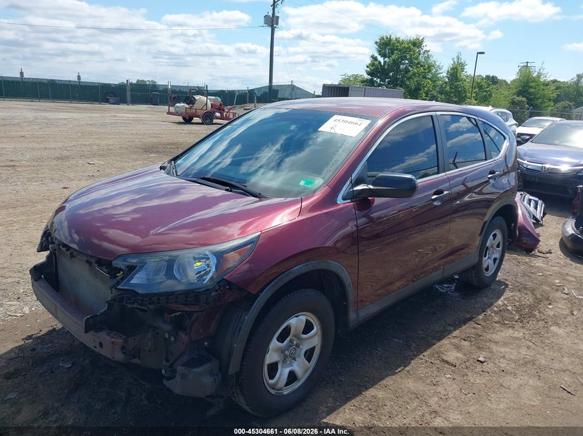 2014 Honda Cr-V Lx 5J6RM4H34EL118781 photo 1