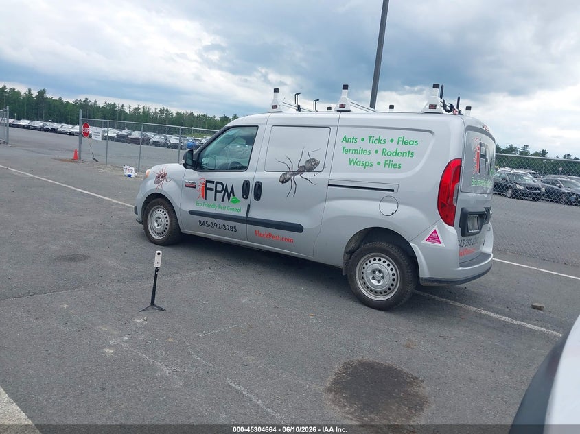 Vin: zfbhrfab4n6x73797, lot: 45802527, ram promaster city cargo van 20223