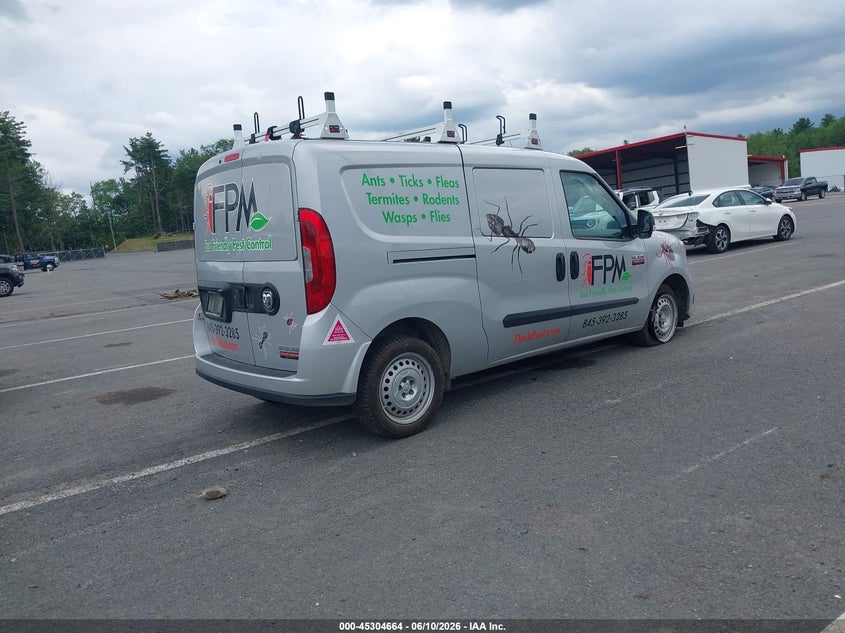 Vin: zfbhrfab4n6x73797, lot: 45802527, ram promaster city cargo van 20224