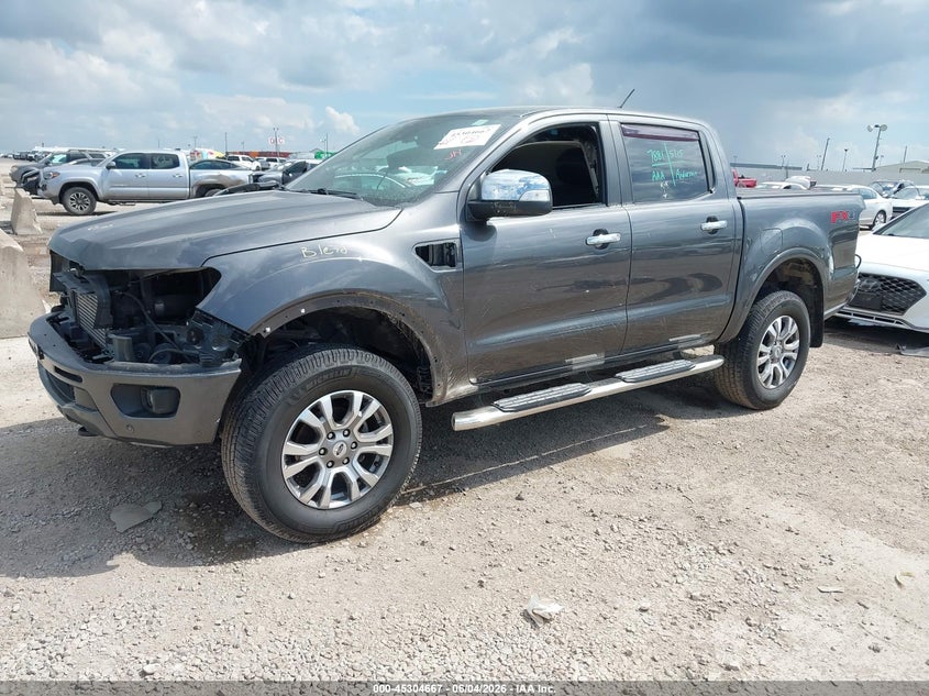 Vin: 1fter4fh4klb22930, lot: 45802530, ford ranger lariat 20192