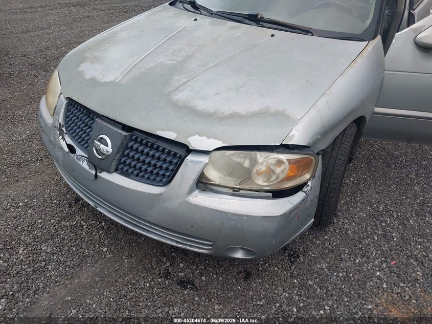 2004 Nissan Sentra 1.8S VIN: 3N1CB51D74L489546 Lot: 45304674