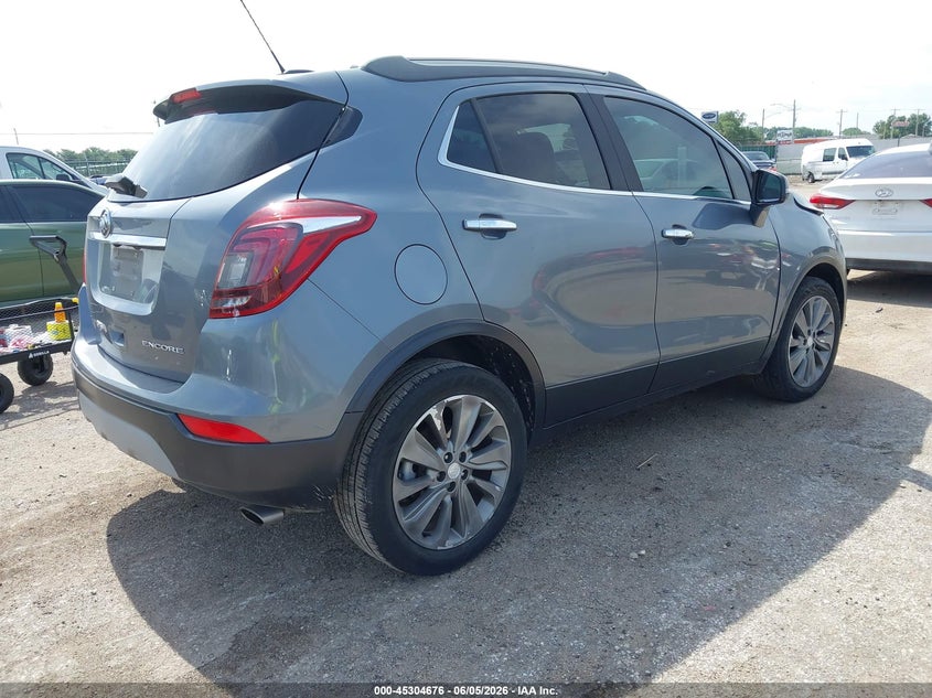 Vin: kl4cjasb0kb869116, lot: 45802539, buick encore fwd preferred 20194