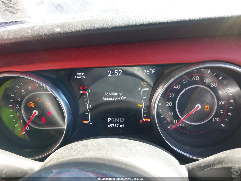 2021 JEEP WRANGLER UNLIMITED 2.0L I-4 DI, DOHC, T(VIN: 1C4HJXFN6MW569918