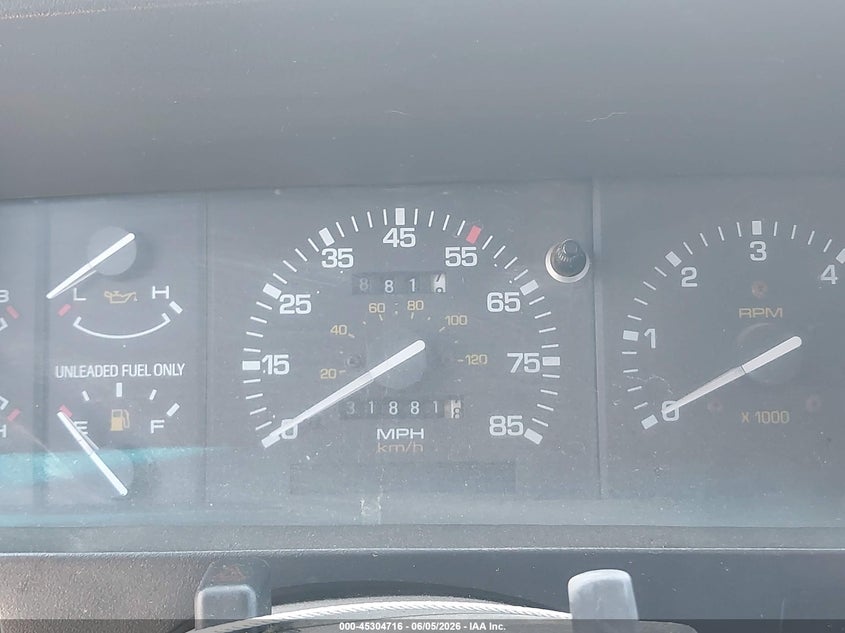 1991 MAZDA NAVAJO auction photo 7